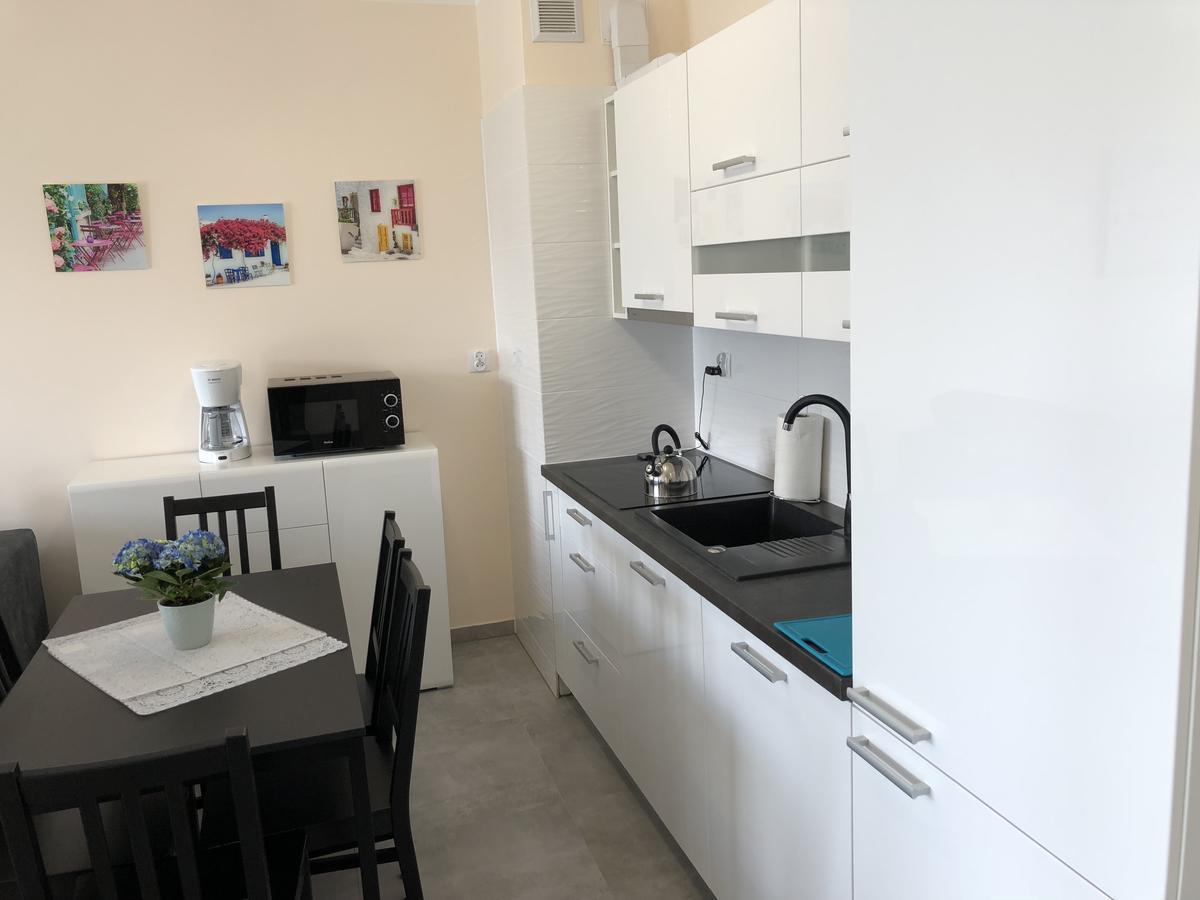 Apartament Superior Pastelowy Przy Plazy Kołobrzeg Esterno foto