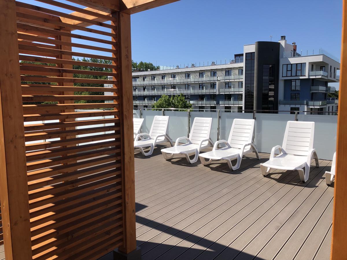 Apartament Superior Pastelowy Przy Plazy Kołobrzeg Esterno foto
