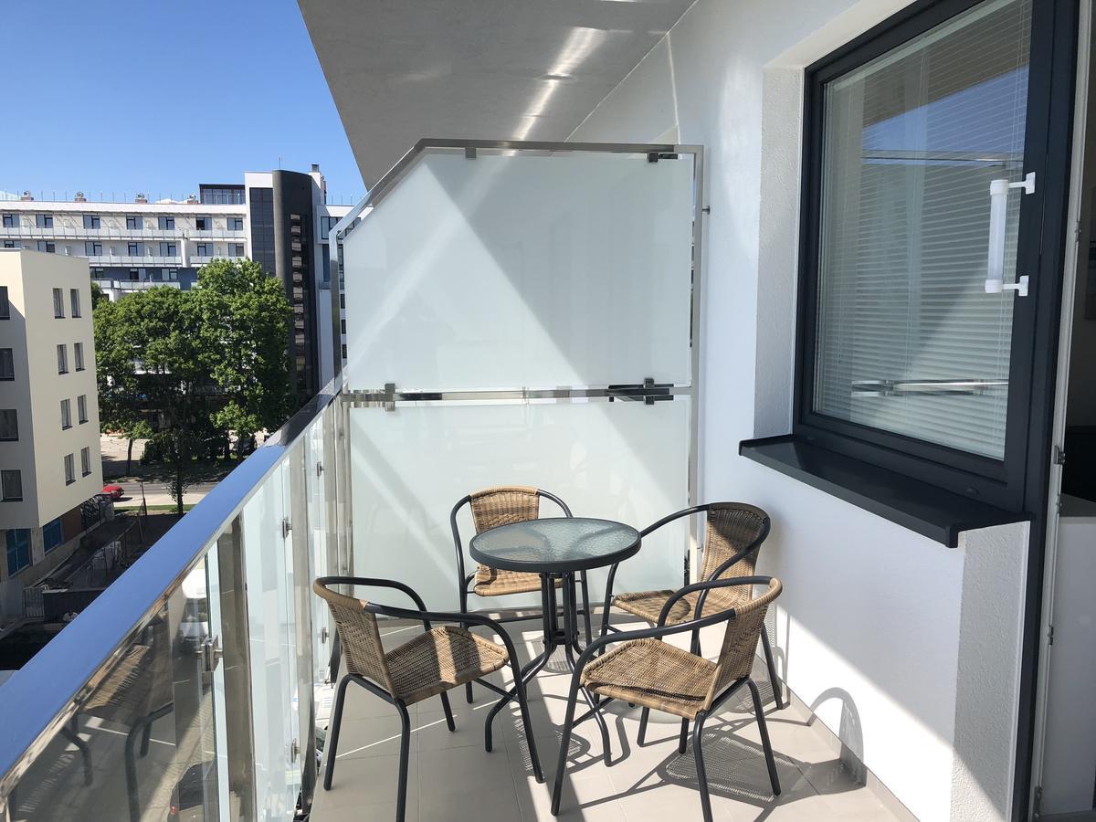 Apartament Superior Pastelowy Przy Plazy Kołobrzeg Esterno foto