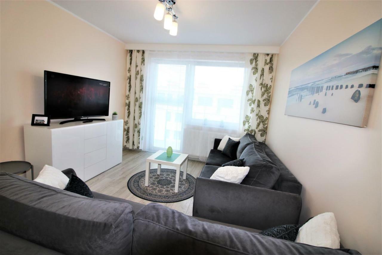 Apartament Superior Pastelowy Przy Plazy Kołobrzeg Esterno foto