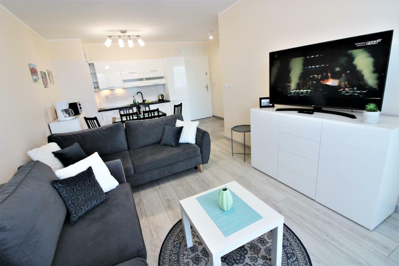 Apartament Superior Pastelowy Przy Plazy Kołobrzeg Esterno foto