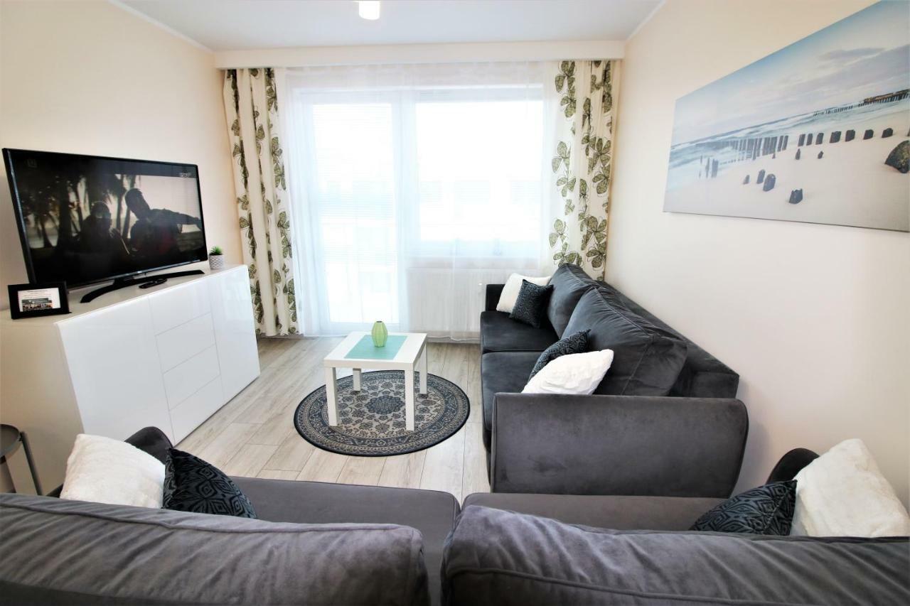 Apartament Superior Pastelowy Przy Plazy Kołobrzeg Esterno foto