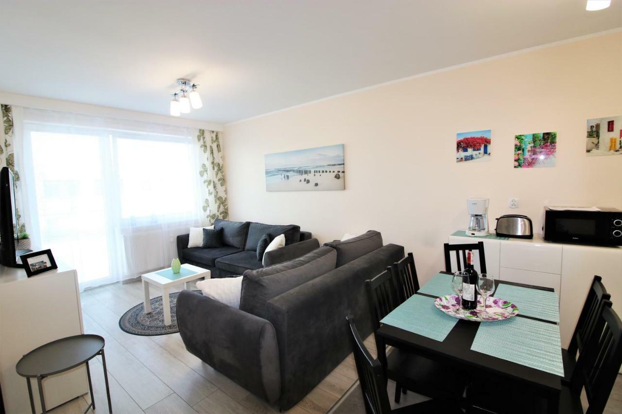 Apartament Superior Pastelowy Przy Plazy Kołobrzeg Esterno foto