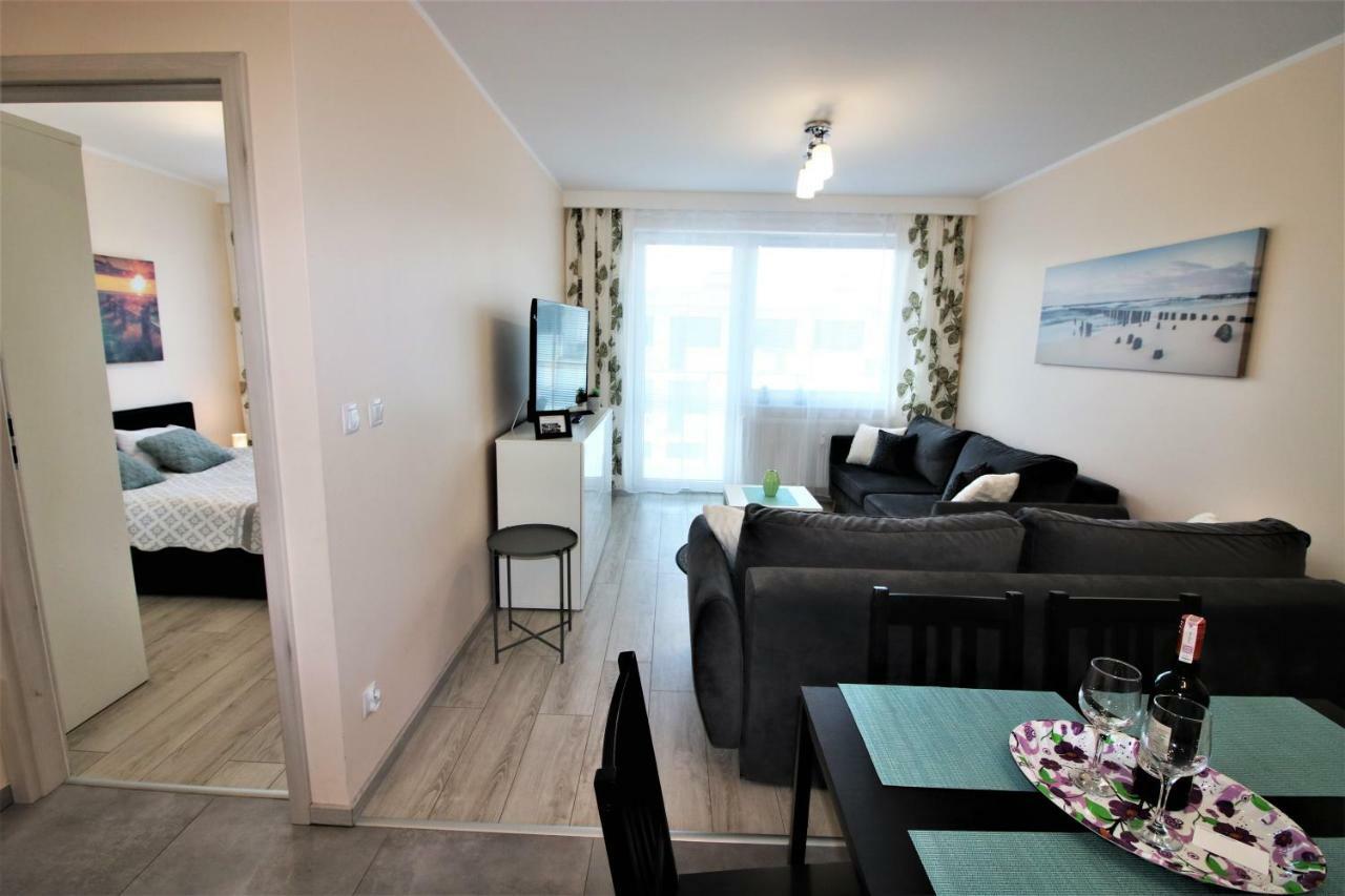 Apartament Superior Pastelowy Przy Plazy Kołobrzeg Esterno foto