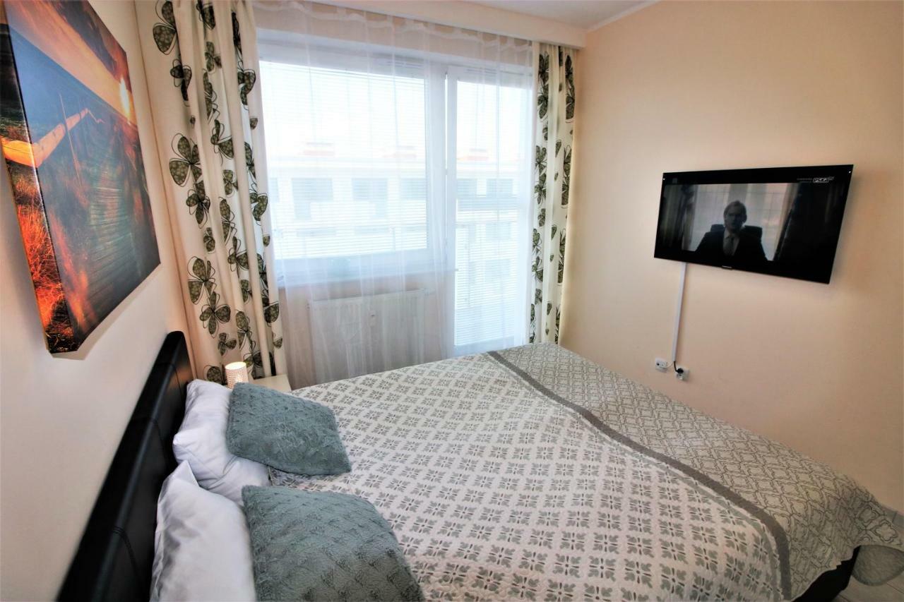 Apartament Superior Pastelowy Przy Plazy Kołobrzeg Esterno foto
