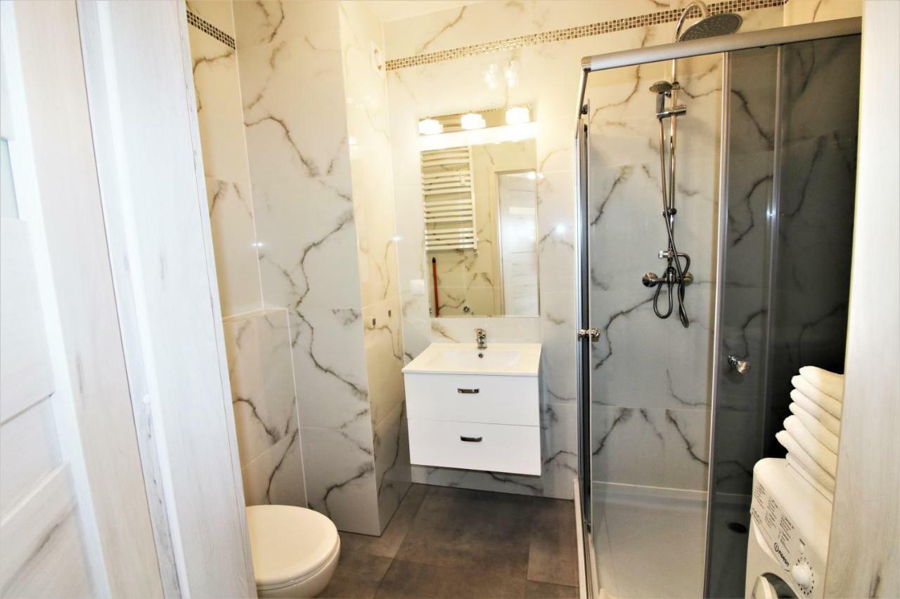 Apartament Superior Pastelowy Przy Plazy Kołobrzeg Esterno foto