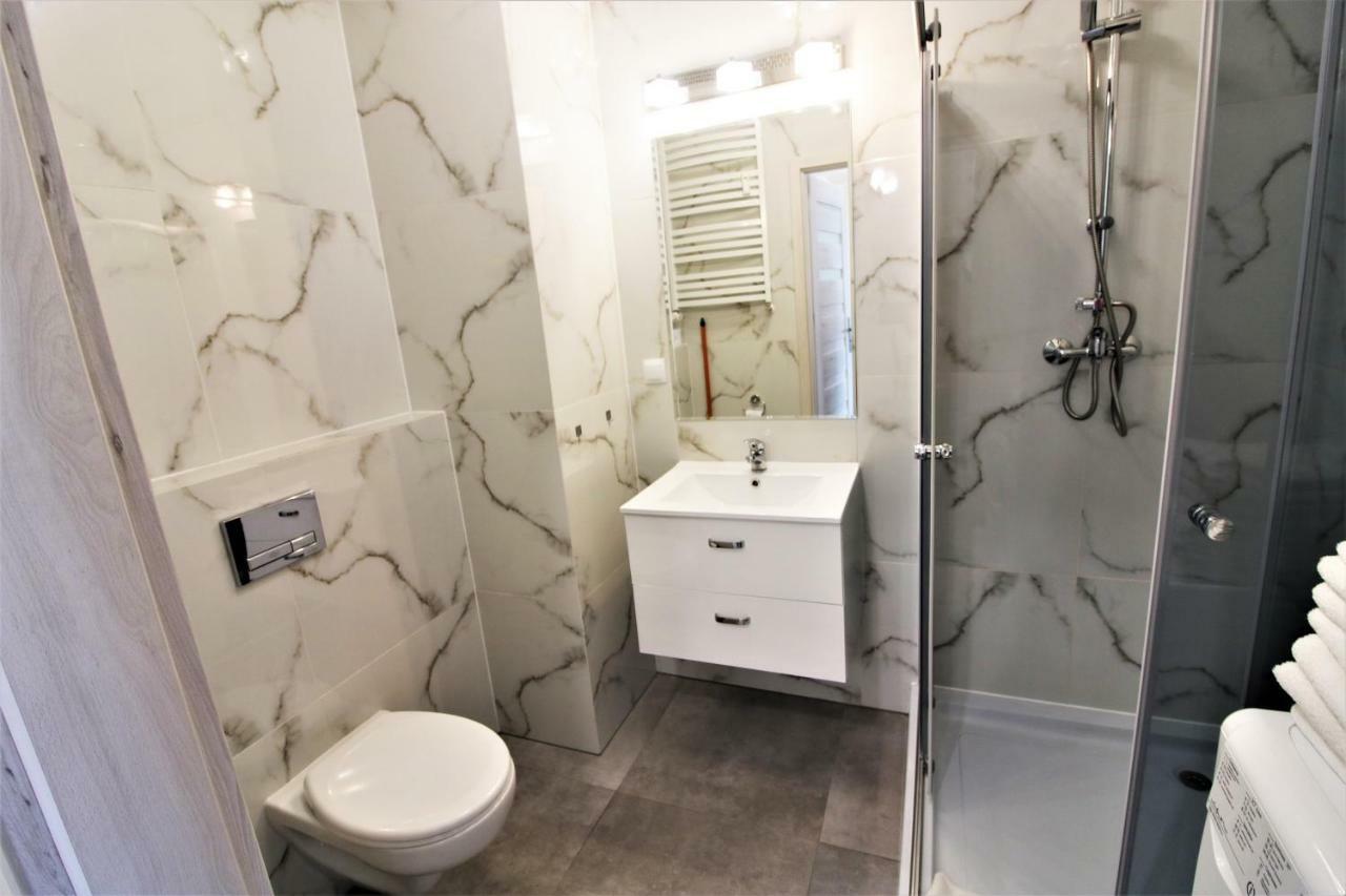 Apartament Superior Pastelowy Przy Plazy Kołobrzeg Esterno foto