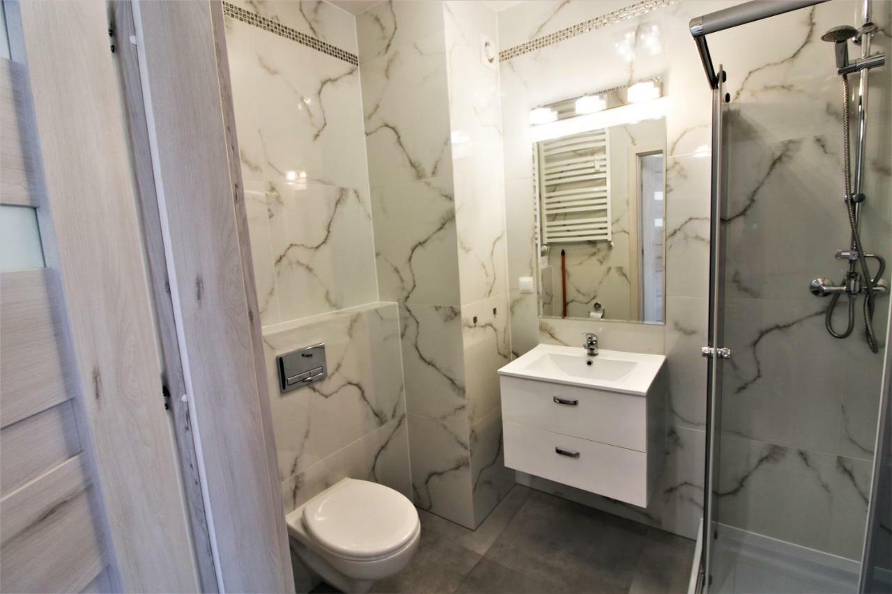 Apartament Superior Pastelowy Przy Plazy Kołobrzeg Esterno foto